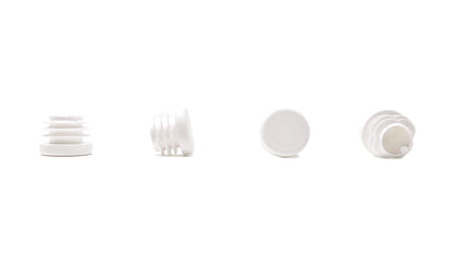 Round Tube Inserts 22mm White | Made in Germany | Keay Vital Parts - Keay Vital Parts