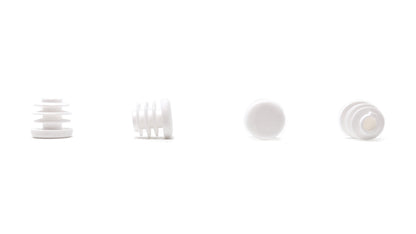 Round Tube Inserts 15mm White | Made in Germany | Keay Vital Parts - Keay Vital Parts