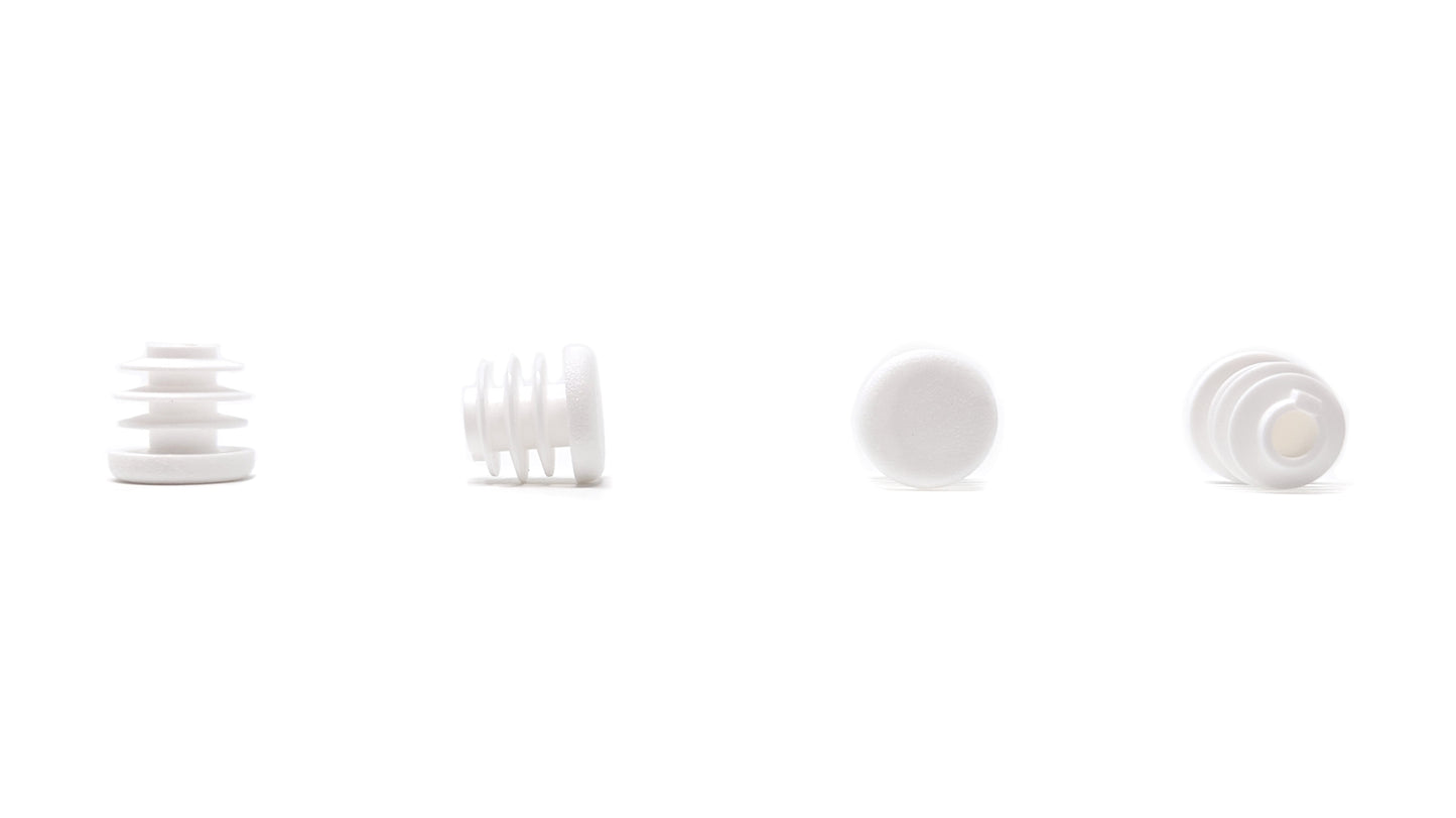 Round Tube Inserts 15mm White | Made in Germany | Keay Vital Parts - Keay Vital Parts