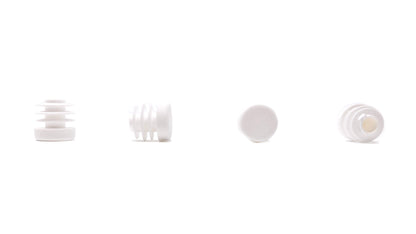 Round Tube Inserts 16mm White | Made in Germany | Keay Vital Parts - Keay Vital Parts