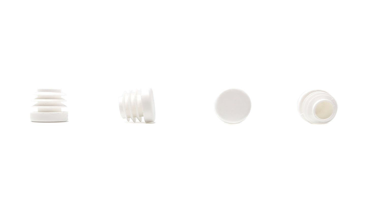 Round Tube Inserts 18mm White | Made in Germany | Keay Vital Parts - Keay Vital Parts