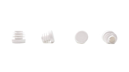 Round Tube Inserts 19mm White | Made in Germany | Keay Vital Parts - Keay Vital Parts