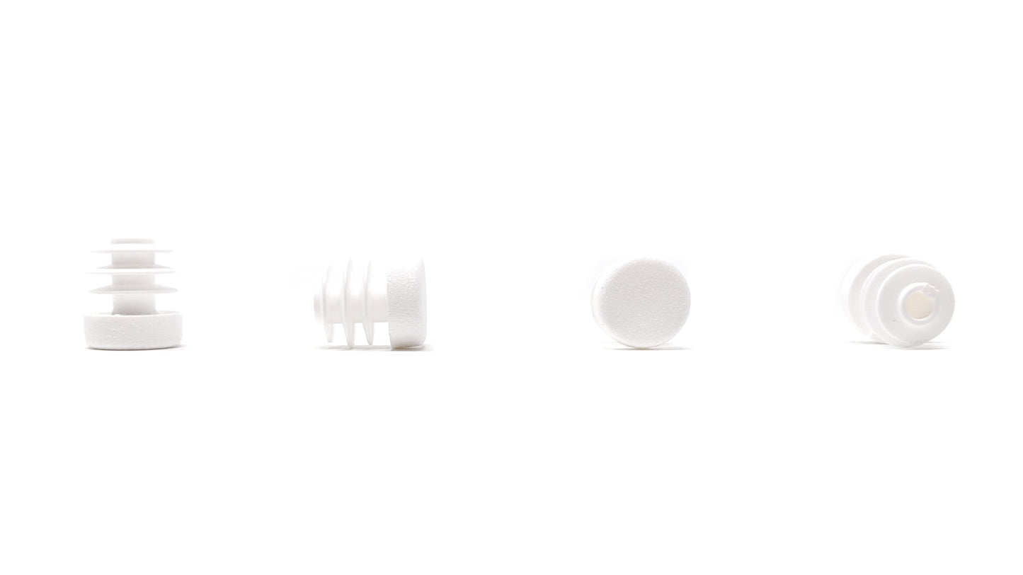 Round Tube Inserts 14mm White | Made in Germany | Keay Vital Parts - Keay Vital Parts
