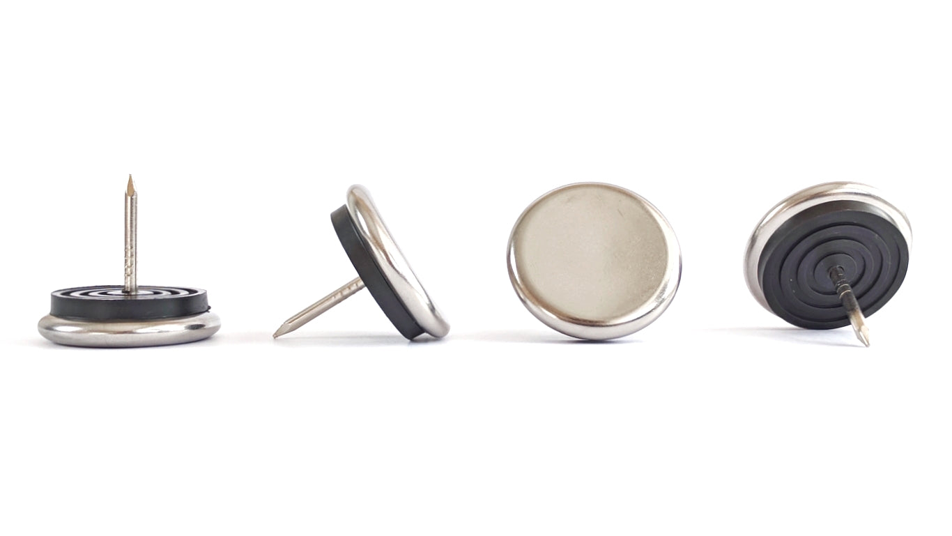 40mm Stainless Steel Furniture Gliders - Made in Germany - Keay Vital Parts