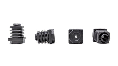 Square Tube Inserts 25mm x 25mm Height Adjustable | Made in Germany | Keay Vital Parts - Keay Vital Parts
