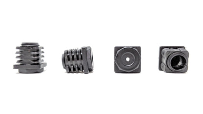 Square Tube Inserts 30mm x 30mm Height Adjustable | Made in Germany | Keay Vital Parts - Keay Vital Parts