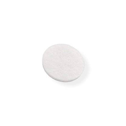 Felt Pads - White Self Adhesive Stick on Felt - Round 22mm Diameter - Made in Germany - Keay Vital Parts