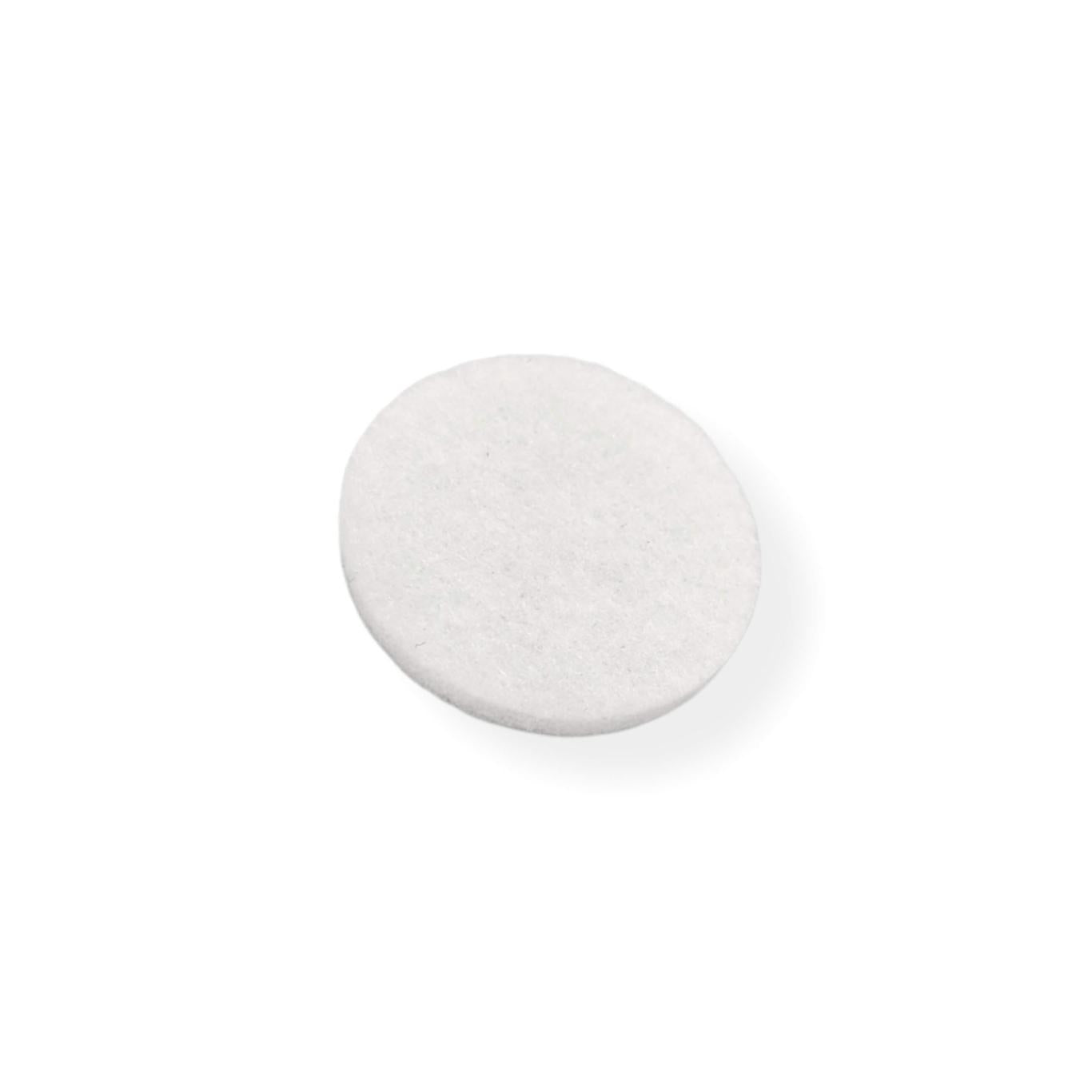 Felt Pads - White Self Adhesive Stick on Felt - Round 28mm Diameter - Made in Germany - Keay Vital Parts