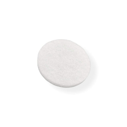 Felt Pads - White Self Adhesive Stick on Felt - Round 32mm Diameter - Made in Germany - Keay Vital Parts
