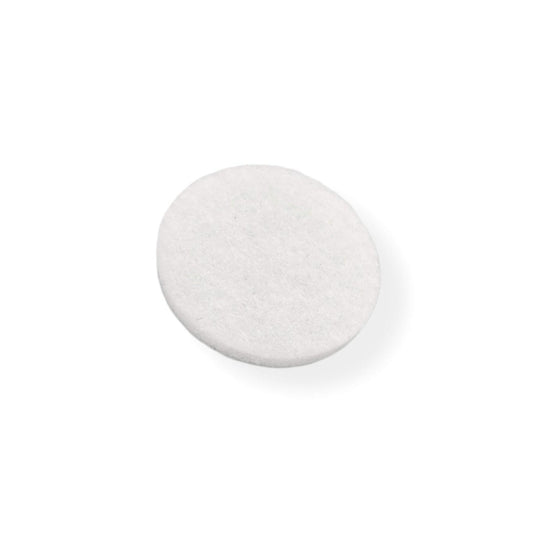 Felt Pads - White Self Adhesive Stick on Felt - Round 32mm Diameter - Made in Germany - Keay Vital Parts