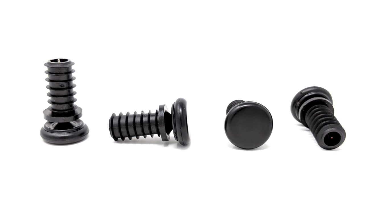 Metal Chair Leg Inserts Nylon Gliders (For tubes with 12mm Inside Diameter - Pad Size 23mm) Made in Germany | Keay Vital Parts - Keay Vital Parts