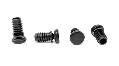 Metal Chair Leg Inserts Nylon Gliders (For tubes with 15mm Inside Diameter - Pad Size 23mm) Made in Germany | Keay Vital Parts - Keay Vital Parts