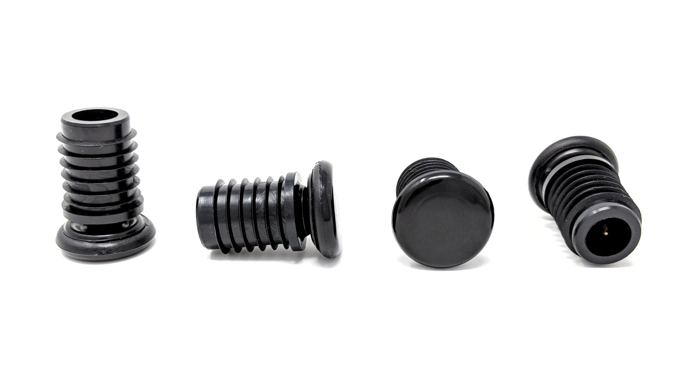 Metal Chair Leg Inserts Nylon Gliders (For tubes with 19mm Inside Diameter - Pad Size 27mm) Made in Germany | Keay Vital Parts - Keay Vital Parts