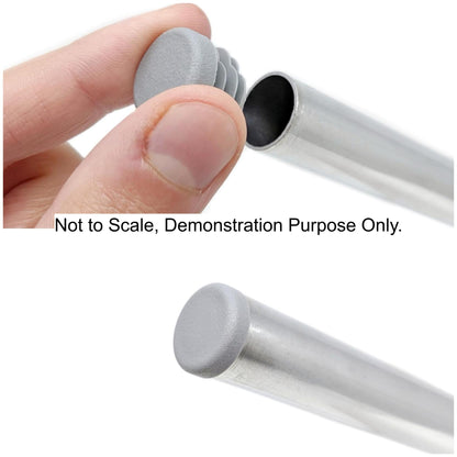 Round Tube Inserts 34mm Grey | Made in Germany | Keay Vital Parts - Keay Vital Parts