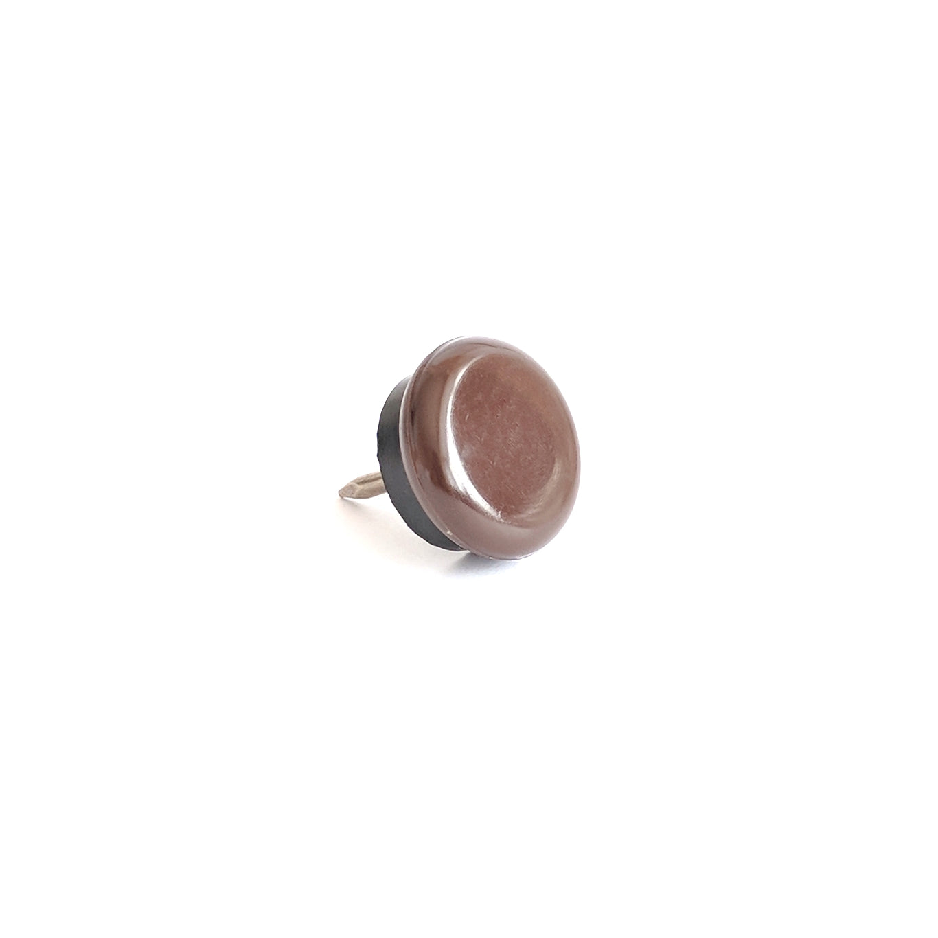 20mm Nylon Furniture Gliders Nail in Brown  - Made in Germany - Keay Vital Parts