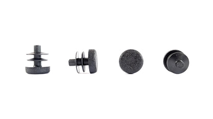 Round Tube Inserts 12mm Black | Made in Germany | Keay Vital Parts - Keay Vital Parts