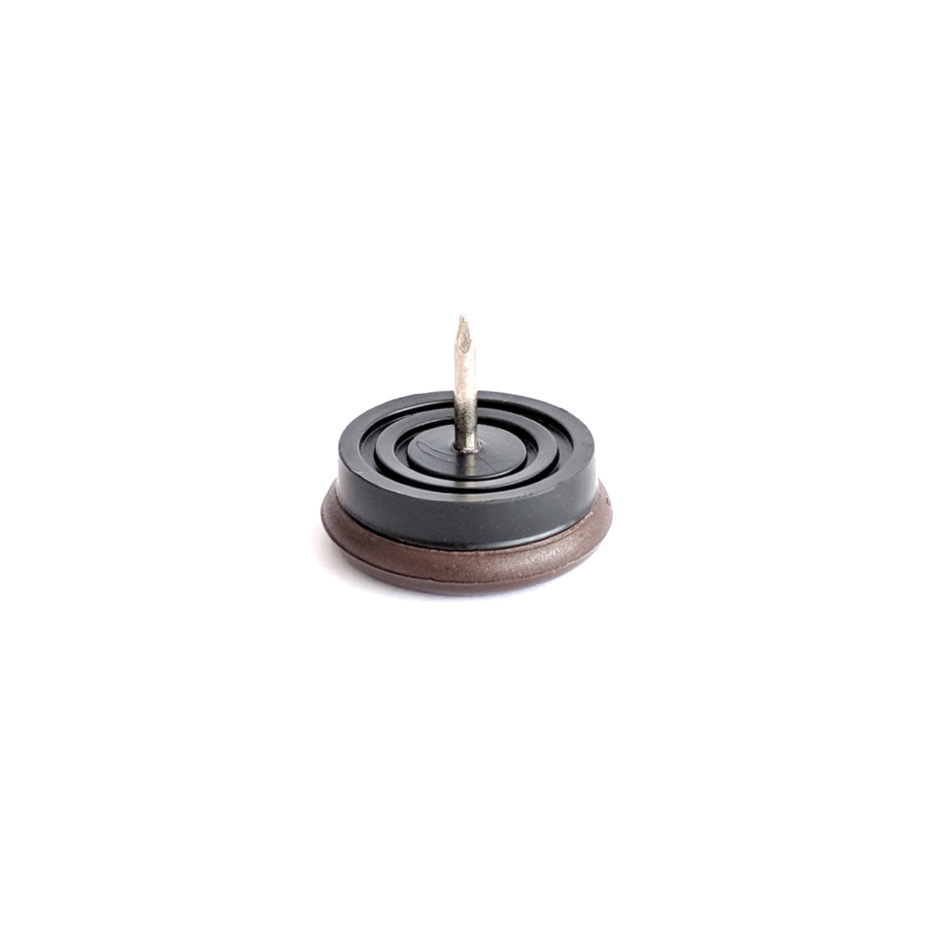 30mm Nylon Furniture Gliders Nail in Brown  - Made in Germany - Keay Vital Parts