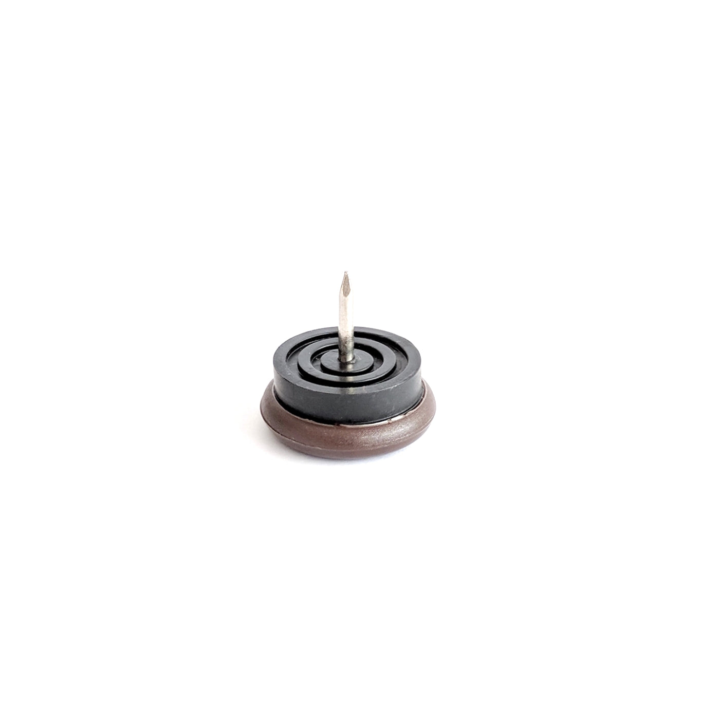 26mm Nylon Furniture Gliders Nail in Brown  - Made in Germany - Keay Vital Parts