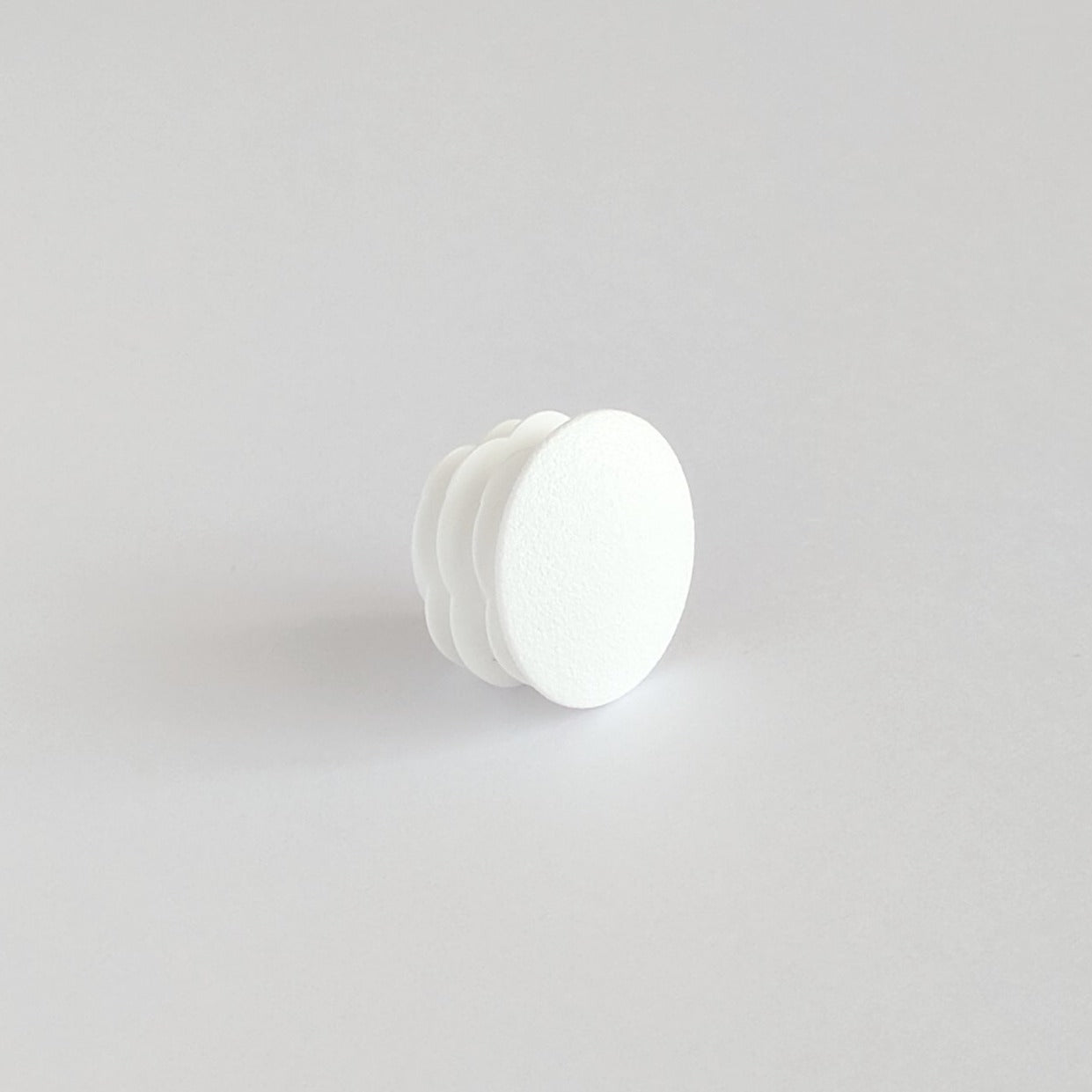 Thin Head Round Tube Insert 20mm White  | Made in Germany | Keay Vital Parts - Keay Vital Parts