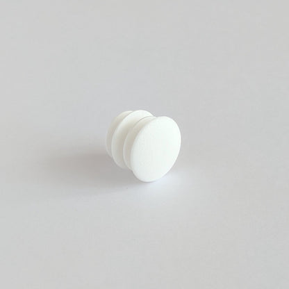 Thin Head Round Tube Insert 13mm White  | Made in Germany | Keay Vital Parts - Keay Vital Parts