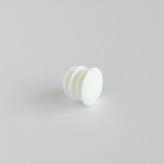 Thin Head Round Tube Insert 15mm White  | Made in Germany | Keay Vital Parts - Keay Vital Parts