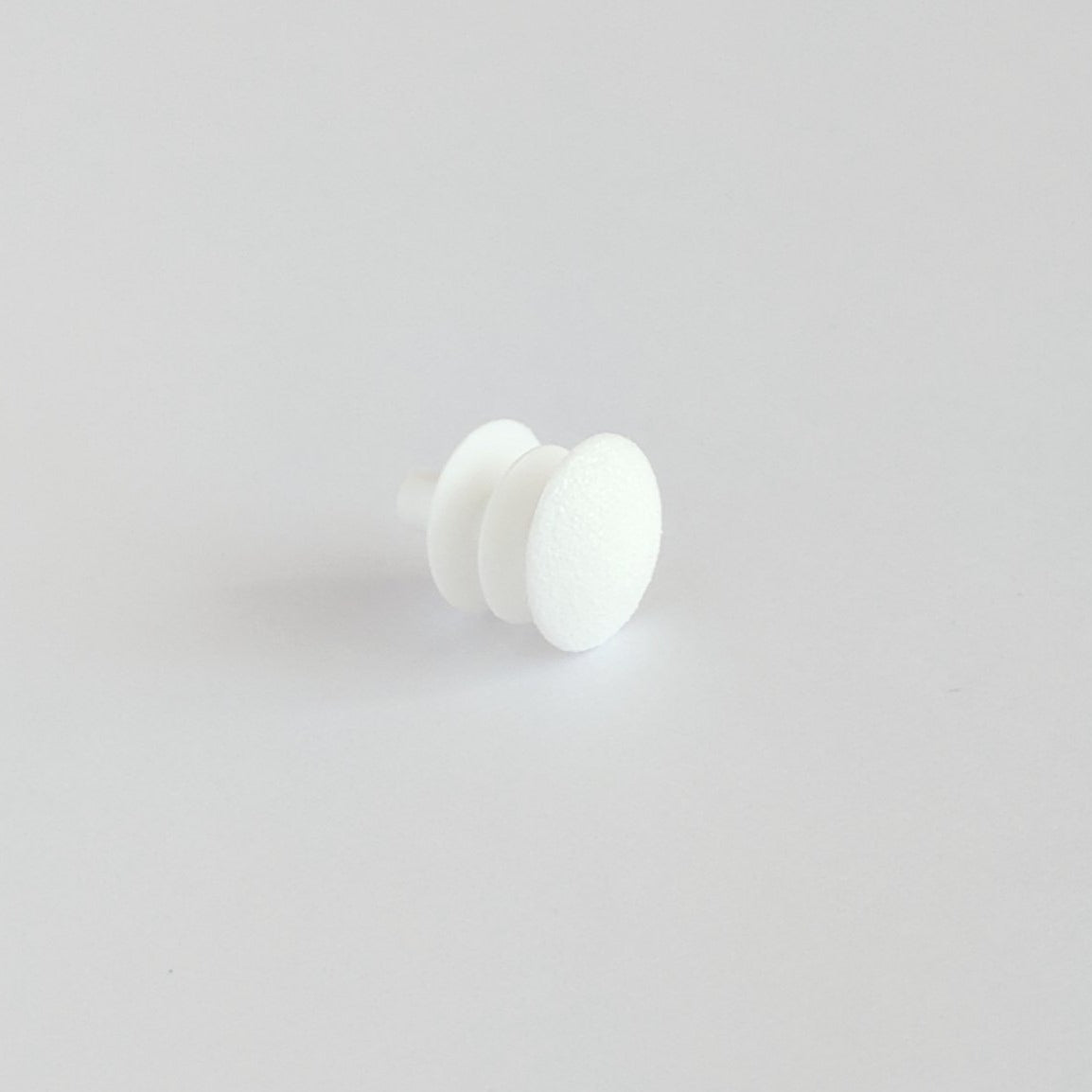 Thin Head Round Tube Insert 10mm White  | Made in Germany | Keay Vital Parts - Keay Vital Parts