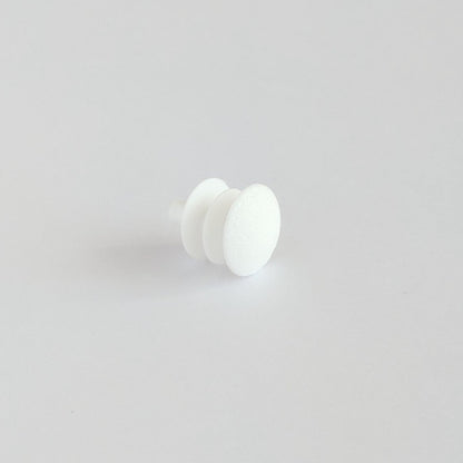 Thin Head Round Tube Insert 10mm White  | Made in Germany | Keay Vital Parts - Keay Vital Parts