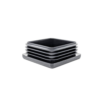 Square Tube Inserts 50mm x 50mm Black | Made in Germany | Keay Vital Parts - Keay Vital Parts