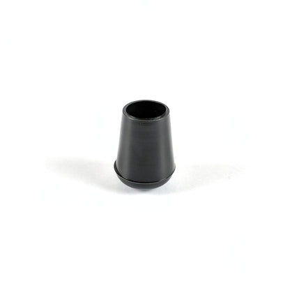 10mm Black Rubber Ferrules with Steel Base Insert - Made in Germany - Keay Vital Parts