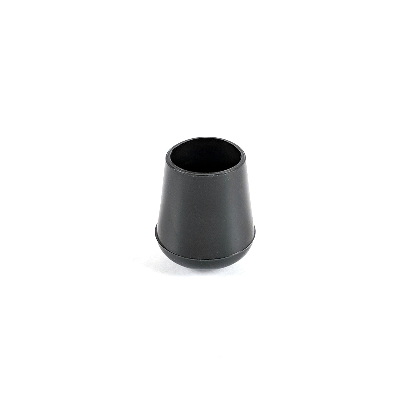 14mm Black Rubber Ferrules with Steel Base Insert - Made in Germany - Keay Vital Parts