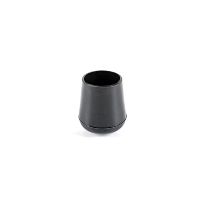 16mm Black Rubber Ferrules with Steel Base Insert - Made in Germany - Keay Vital Parts