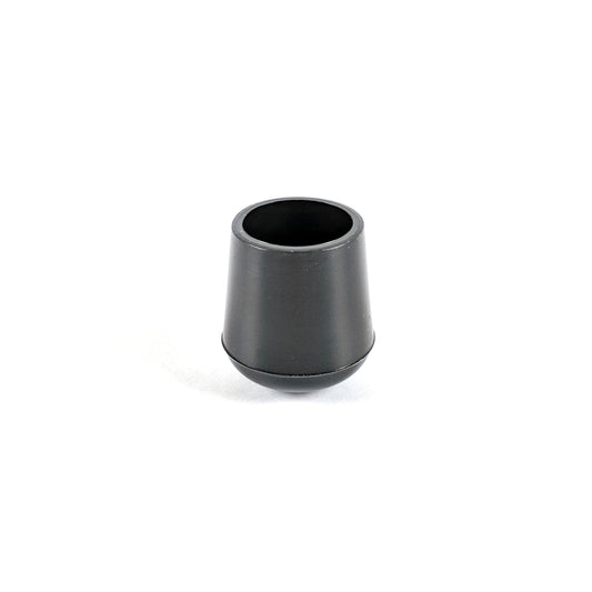 19mm Black Rubber Ferrules with Steel Base Insert - Made in Germany - Keay Vital Parts