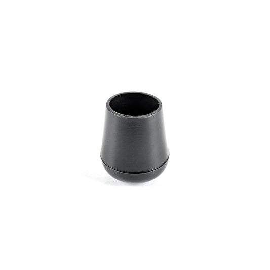 13mm Black Rubber Ferrules with Steel Base Insert - Made in Germany - Keay Vital Parts