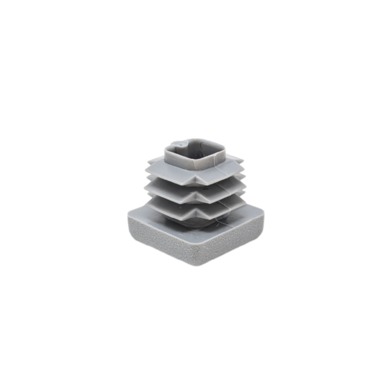 Square Tube Inserts 18mm x 18mm Grey | Made in Germany | Keay Vital Parts - Keay Vital Parts