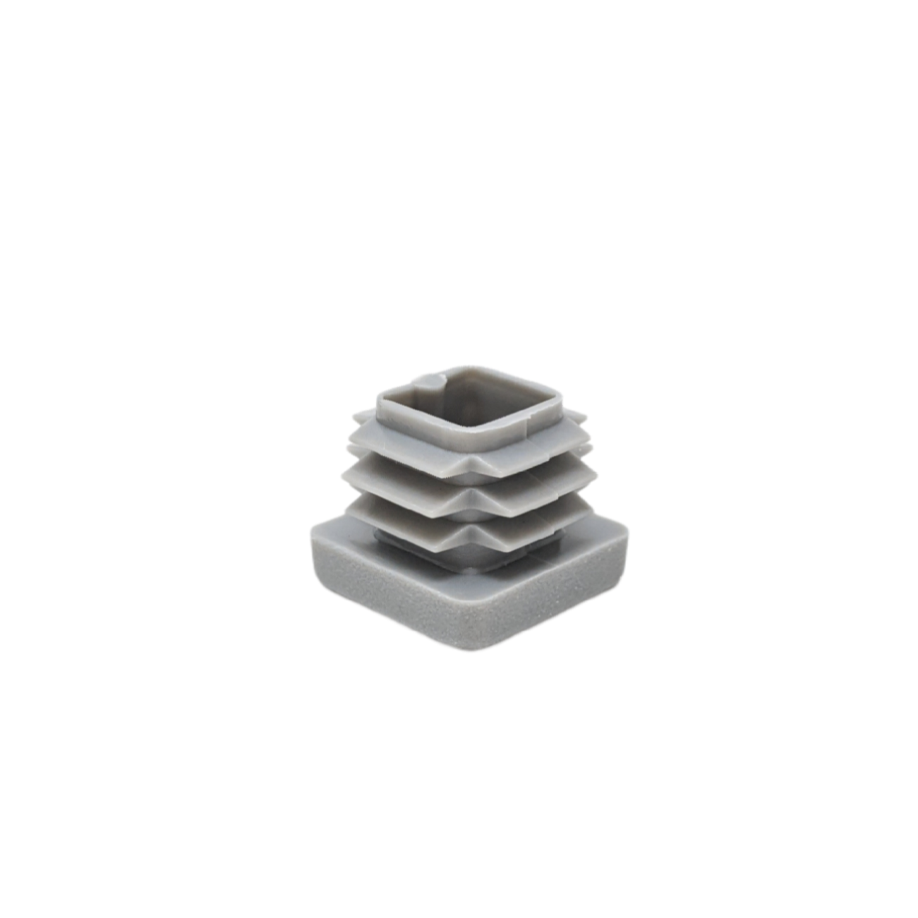Square Tube Inserts 20mm x 20mm Grey | Made in Germany | Keay Vital Parts - Keay Vital Parts
