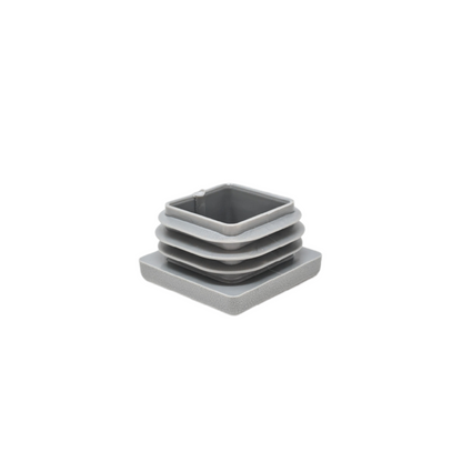 Square Tube Inserts 28mm x 28mm Grey | Made in Germany | Keay Vital Parts - Keay Vital Parts