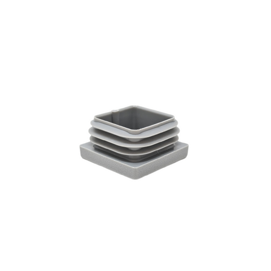 Square Tube Inserts 30mm x 30mm Grey | Made in Germany | Keay Vital Parts - Keay Vital Parts