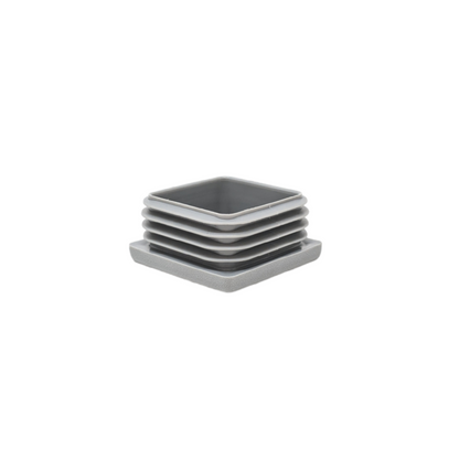 Square Tube Inserts 40mm x 40mm Grey | Made in Germany | Keay Vital Parts - Keay Vital Parts