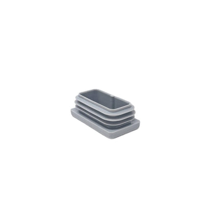 Rectangular Tube Inserts 45mm x 25mm Grey | Made in Germany | Keay Vital Parts - Keay Vital Parts