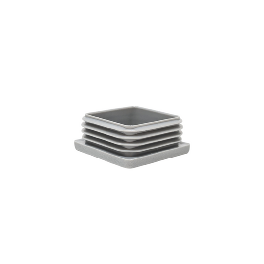 Square Tube Inserts 45mm x 45mm Grey | Made in Germany | Keay Vital Parts - Keay Vital Parts