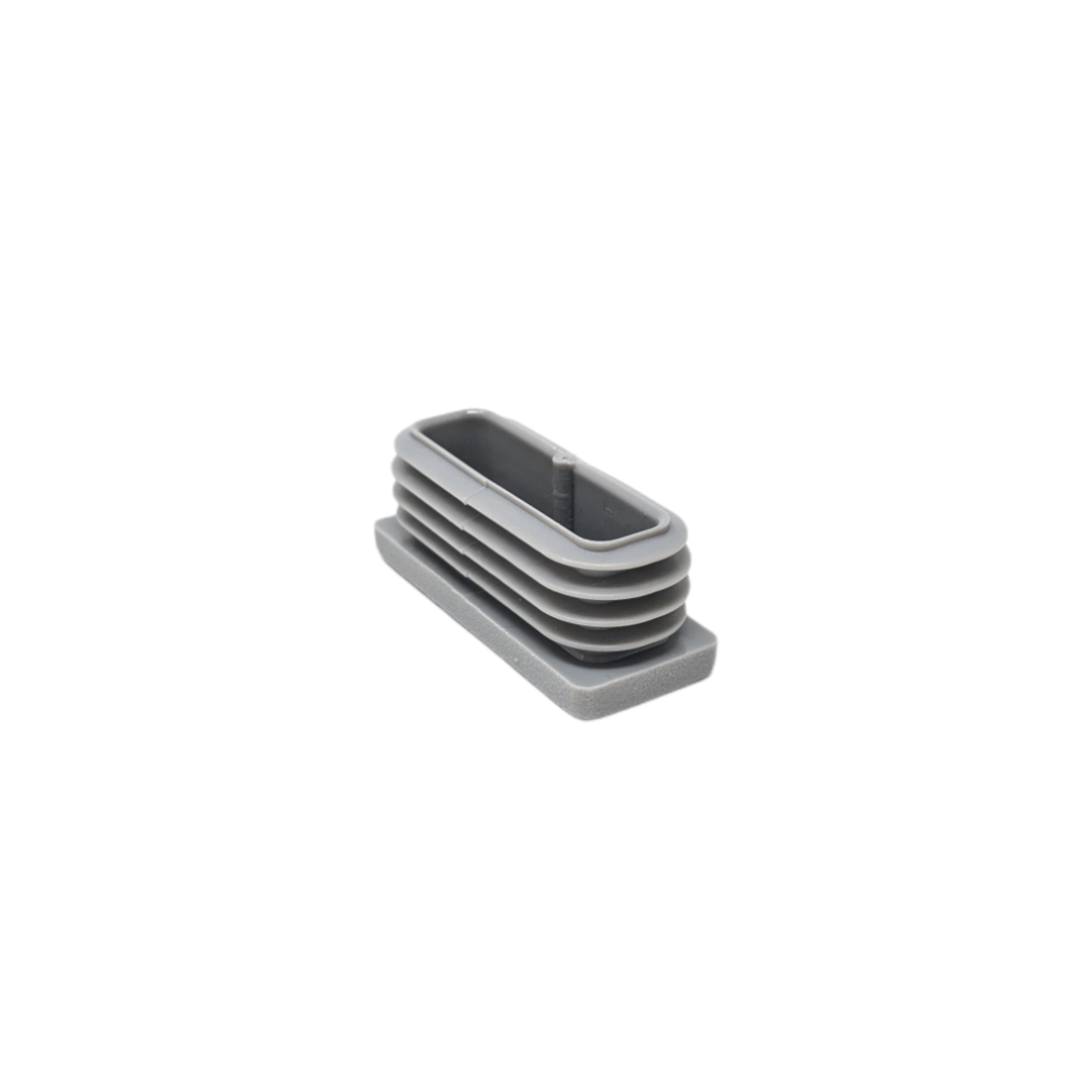 Rectangular Tube Inserts 50mm x 20mm Grey | Made in Germany | Keay Vital Parts - Keay Vital Parts
