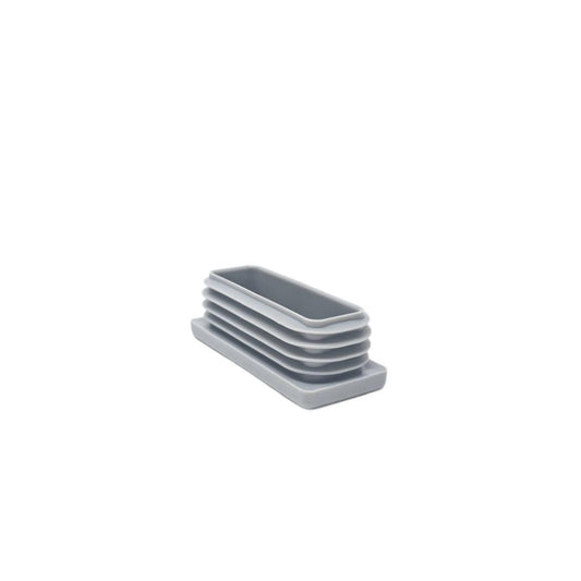 Rectangular Tube Inserts 60mm x 25mm Grey | Made in Germany | Keay Vital Parts - Keay Vital Parts