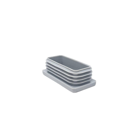 Rectangular Tube Inserts 60mm x 30mm Grey | Made in Germany | Keay Vital Parts - Keay Vital Parts