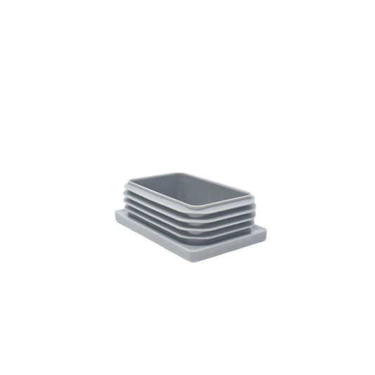 Rectangular Tube Inserts 60mm x 40mm Grey | Made in Germany | Keay Vital Parts - Keay Vital Parts