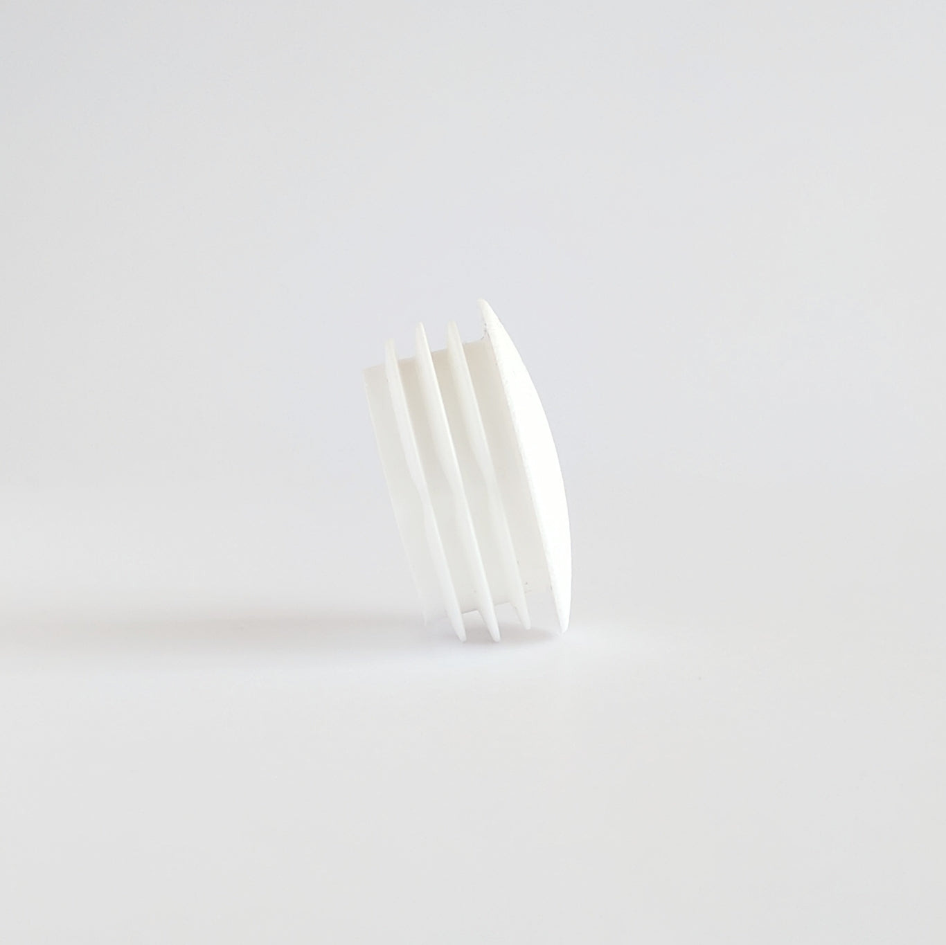 Thin Head Round Tube Insert 32mm White  | Made in Germany | Keay Vital Parts - Keay Vital Parts