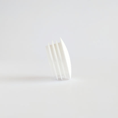 Thin Head Round Tube Insert 32mm White  | Made in Germany | Keay Vital Parts - Keay Vital Parts