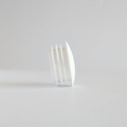 Thin Head Round Tube Insert 30mm White  | Made in Germany | Keay Vital Parts - Keay Vital Parts