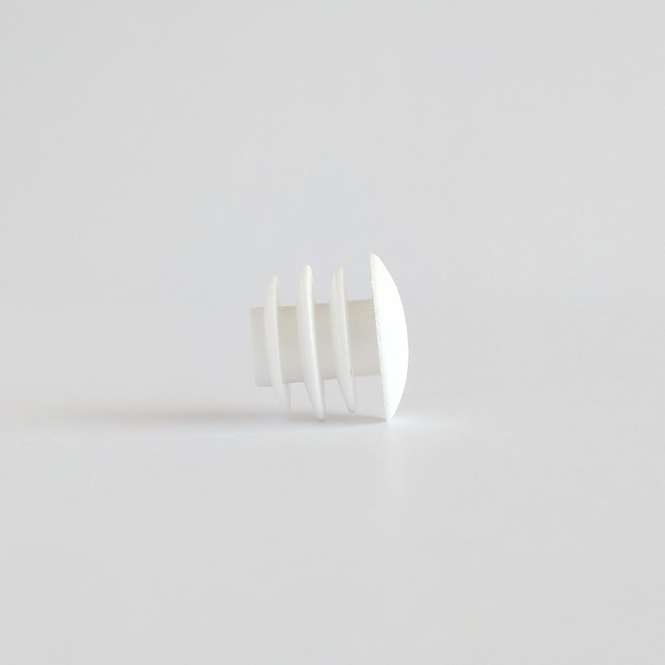 Thin Head Round Tube Insert 15mm White  | Made in Germany | Keay Vital Parts - Keay Vital Parts