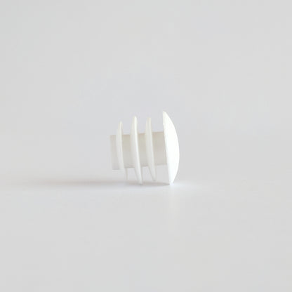 Thin Head Round Tube Insert 15mm White  | Made in Germany | Keay Vital Parts - Keay Vital Parts