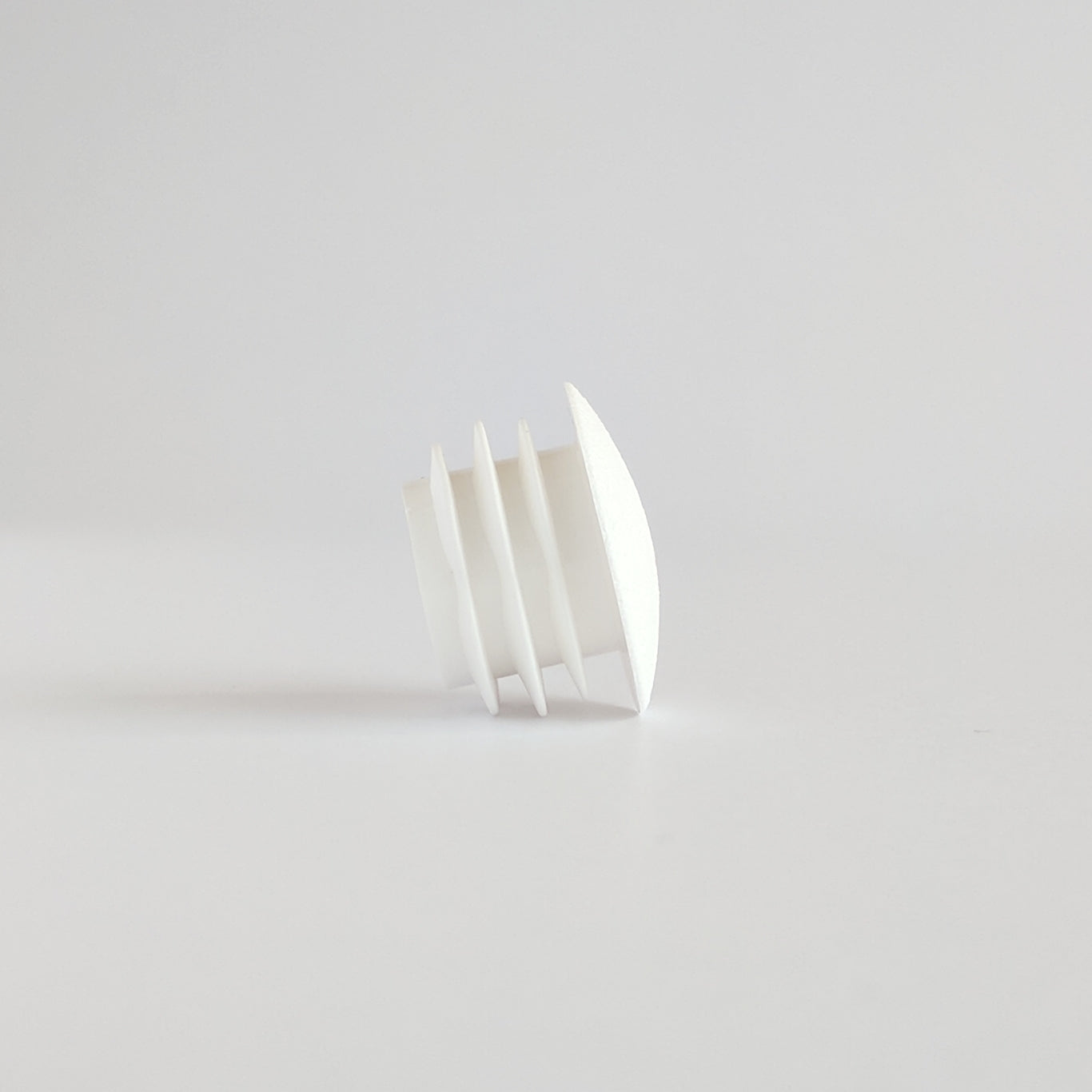 Thin Head Round Tube Insert 22mm White  | Made in Germany | Keay Vital Parts - Keay Vital Parts